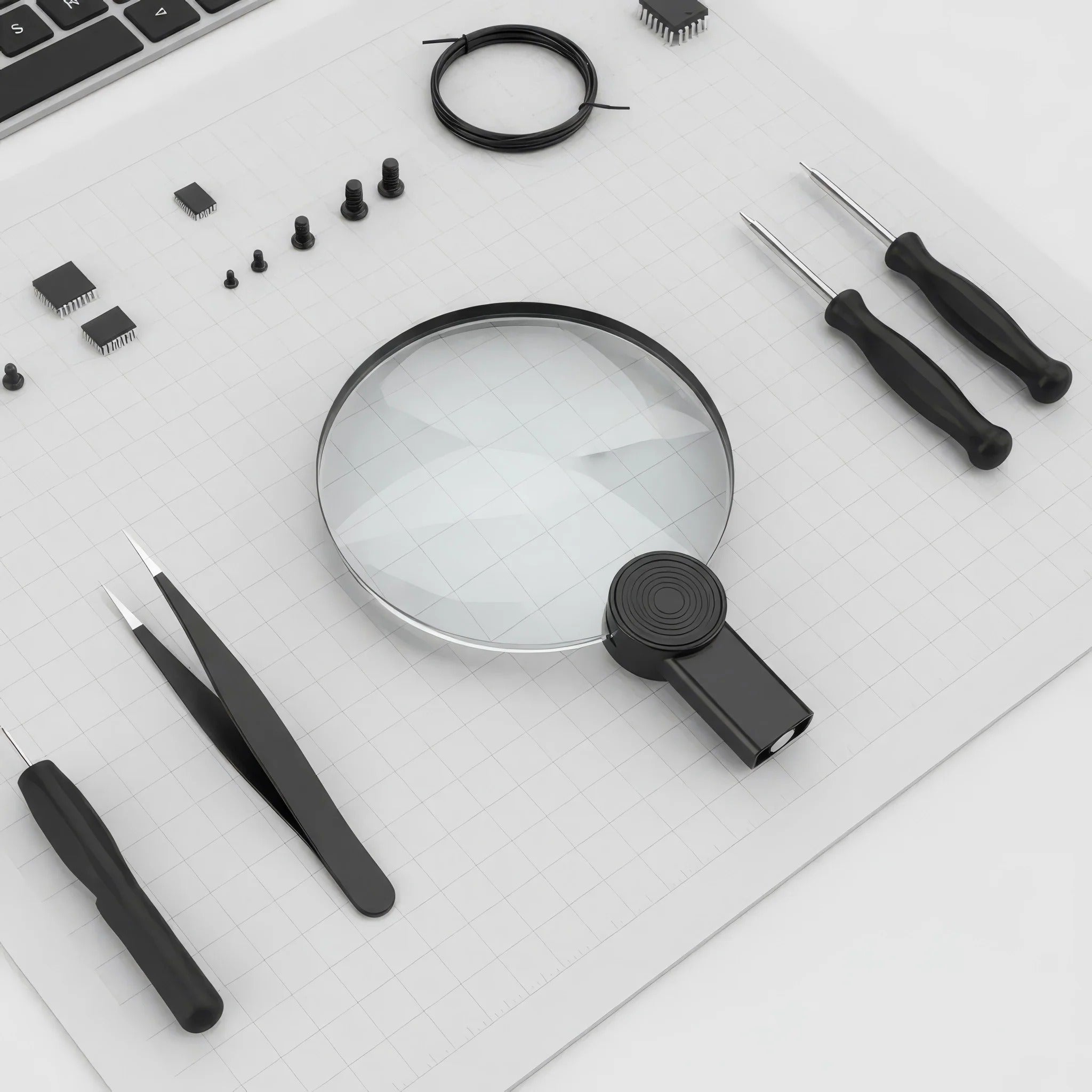 Hands-Free Neck Magnifier (5x)