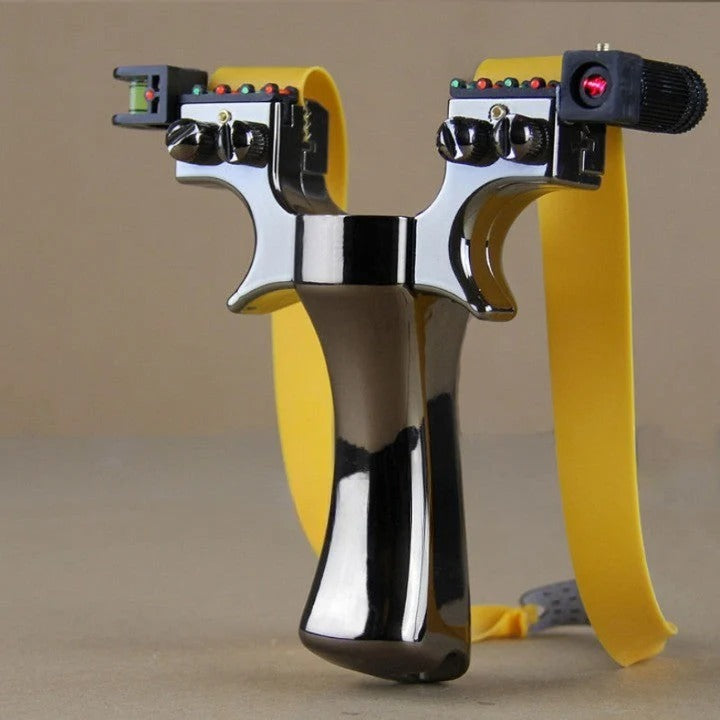 Precision Metal Slingshot with Laser Sight (18+)