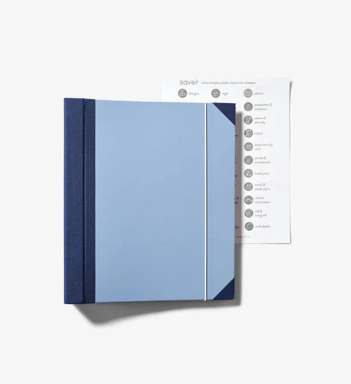 "If I Die" Important Documents Binder