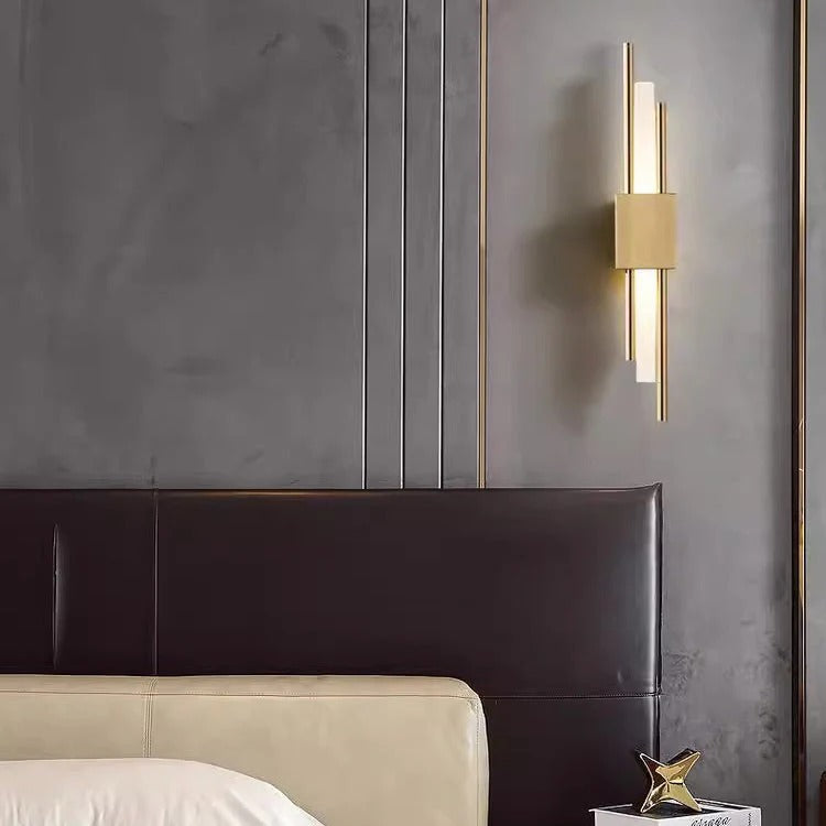 Slim Vertical LED Wall Light