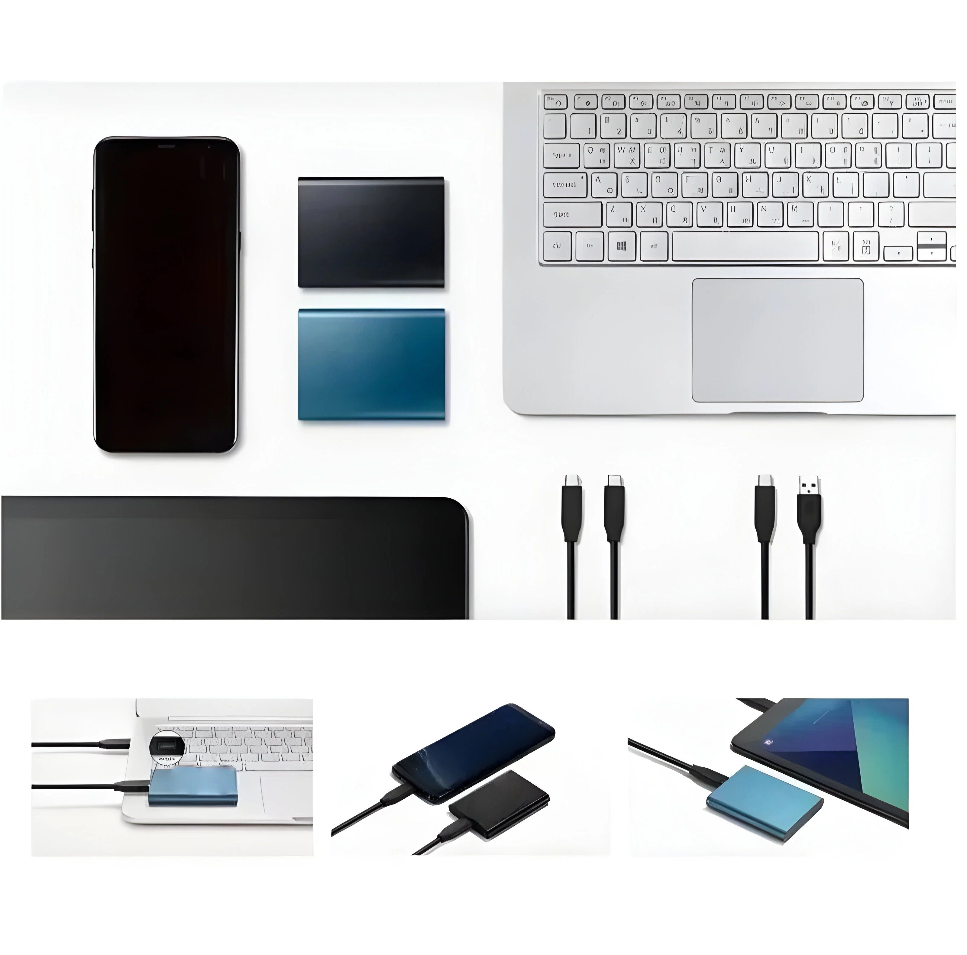 Portable 512 GB USB-C SSD