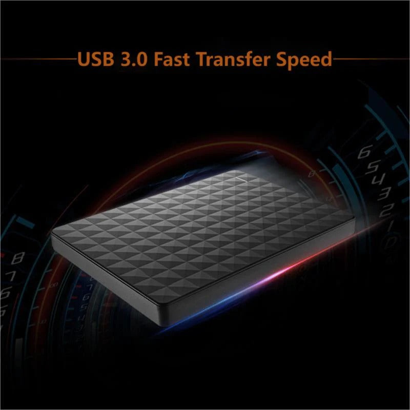 Ultra-Thin Portable External Hard Drive
