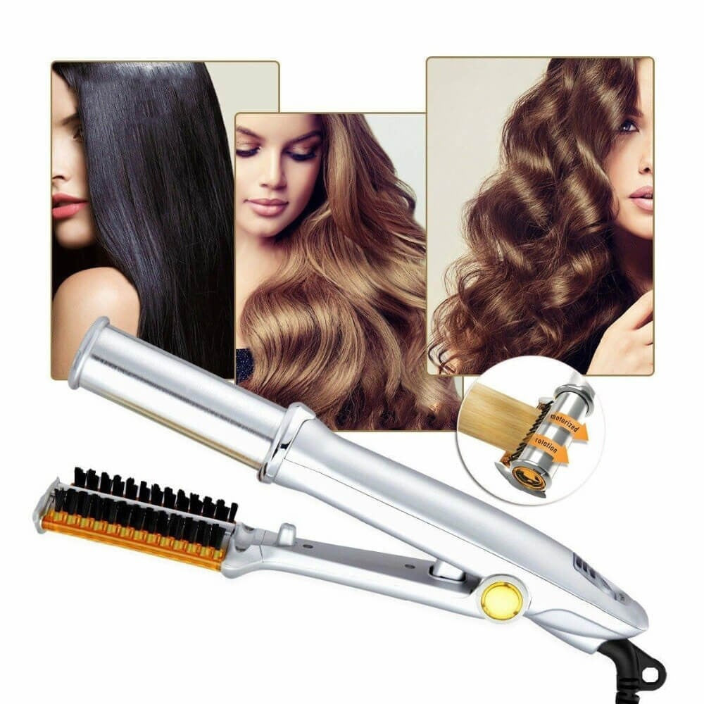 2-in-1 Rotating Hair Styler