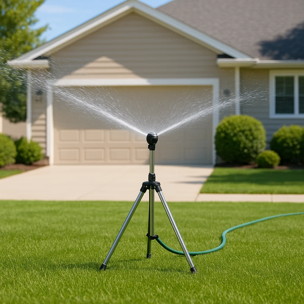 High Pressure Rotating Tripod Sprinkler
