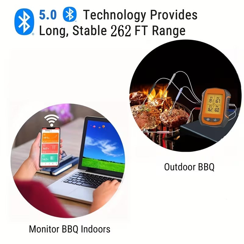 Wireless Dual-Probe Meat Thermometer