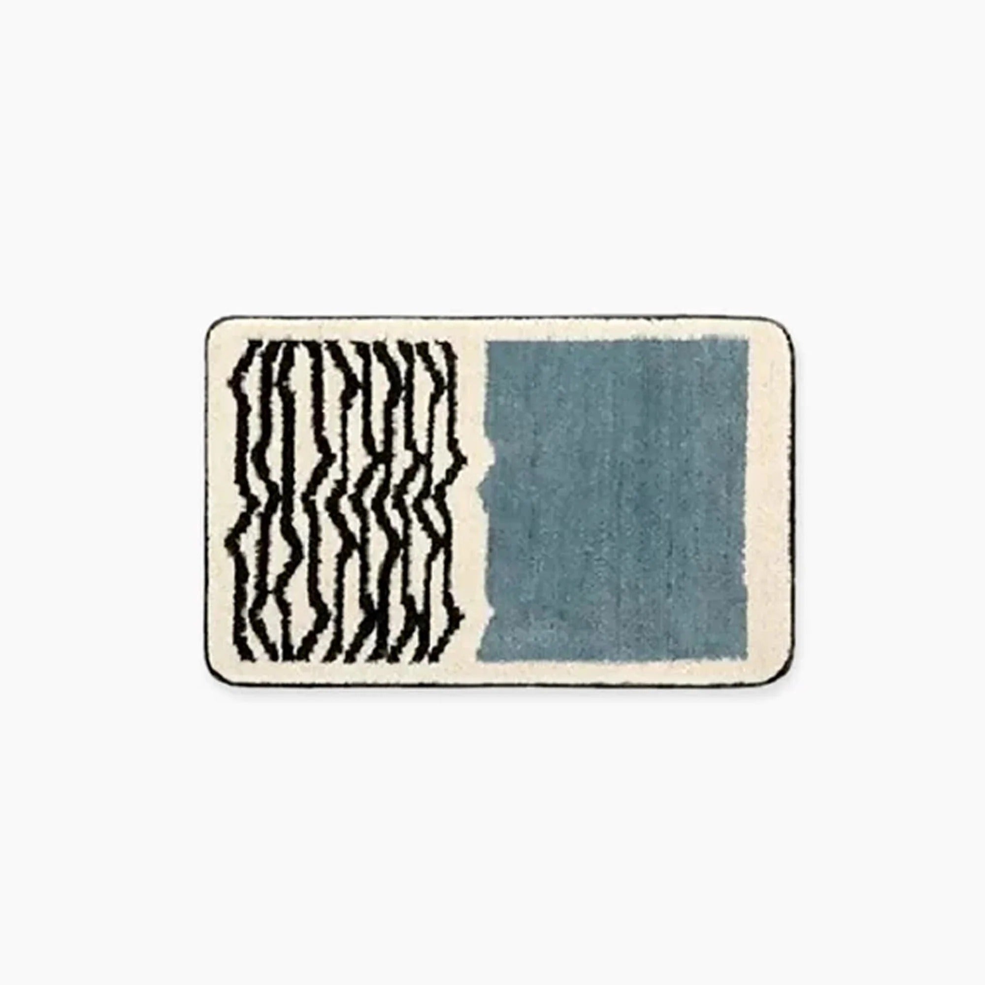 Bath Mat with Modern Pattern