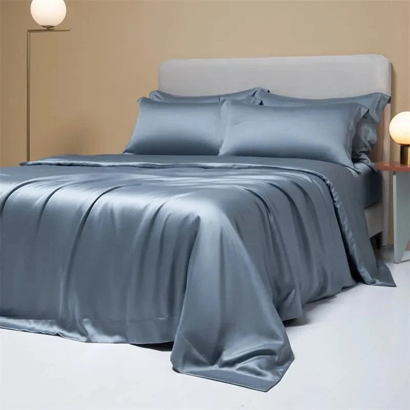 Bamboo Fiber Cooling Duvet Cover Set