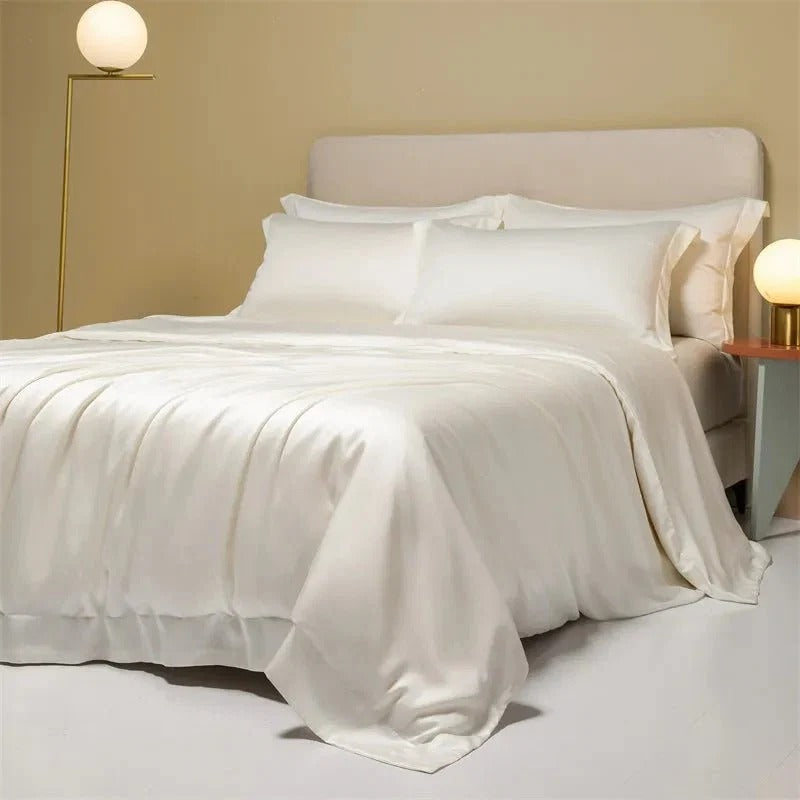 Bamboo Fiber Cooling Duvet Cover Set