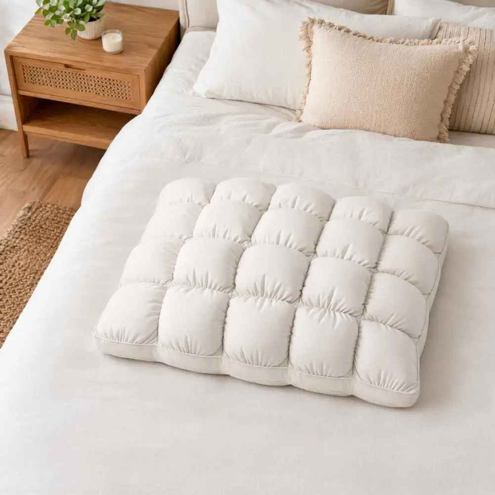 Ergonomic Microfiber Sleeping Pillow