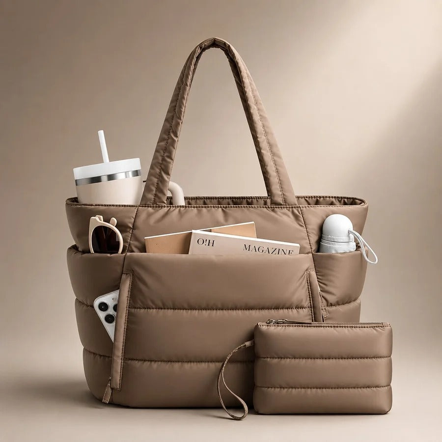 Puffer Tote Bag