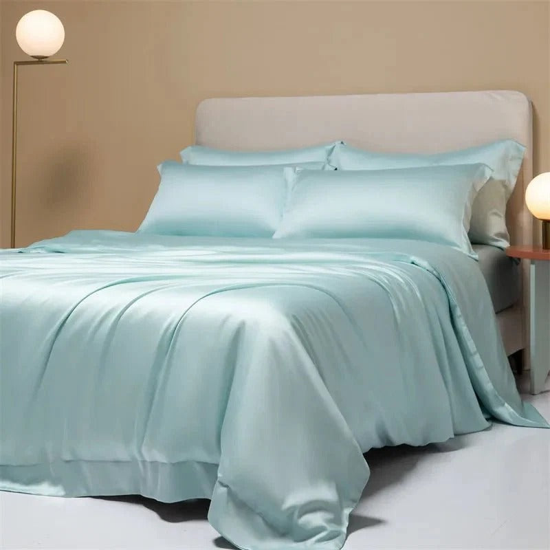 Bamboo Fiber Cooling Duvet Cover Set