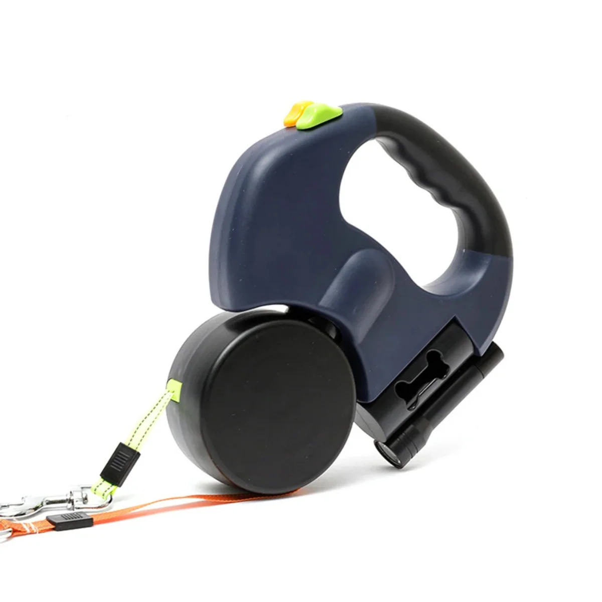 Double Dog Leash with LED Light