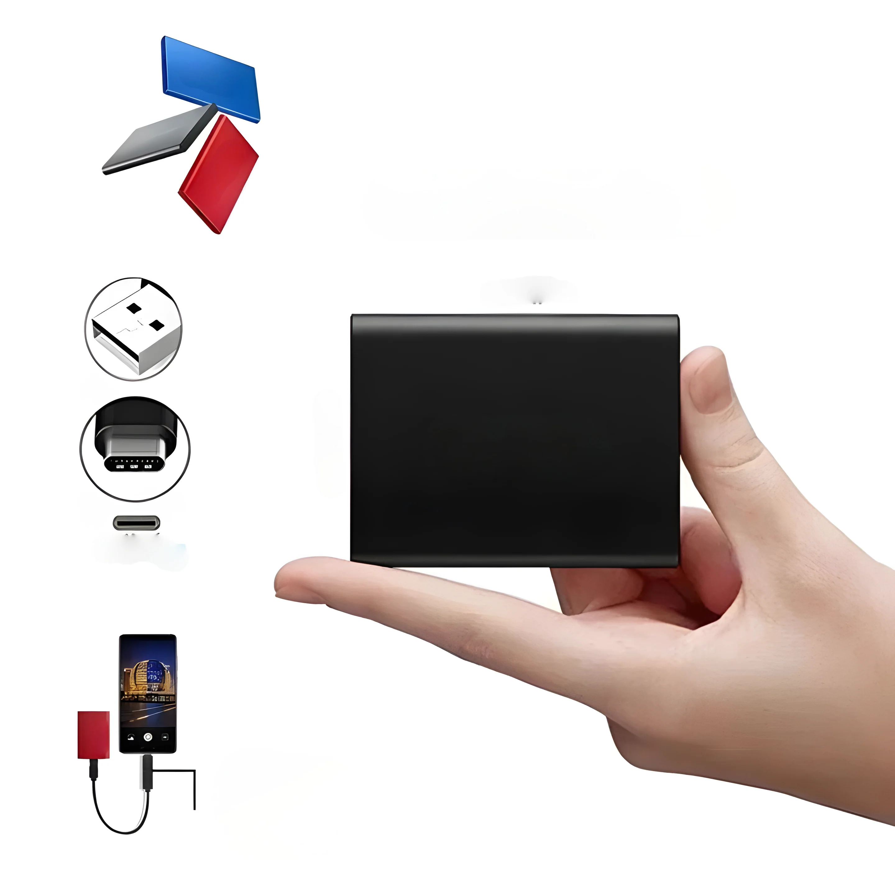 Portable 512 GB USB-C SSD