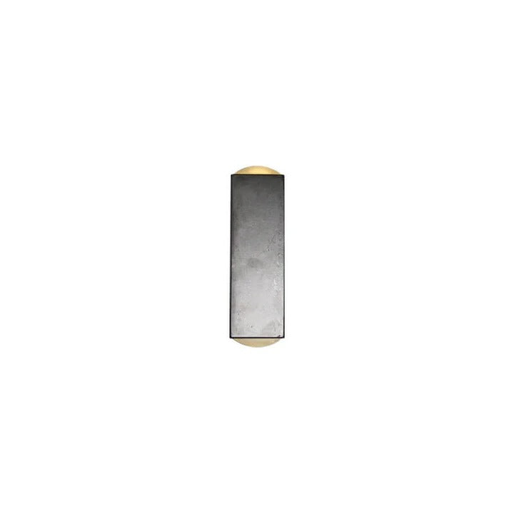 Modern Minimalist Black Aluminum Rectangular LED Wall Sconce