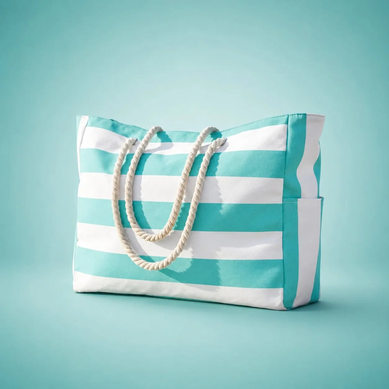 XXL Beach Bag with Zipper