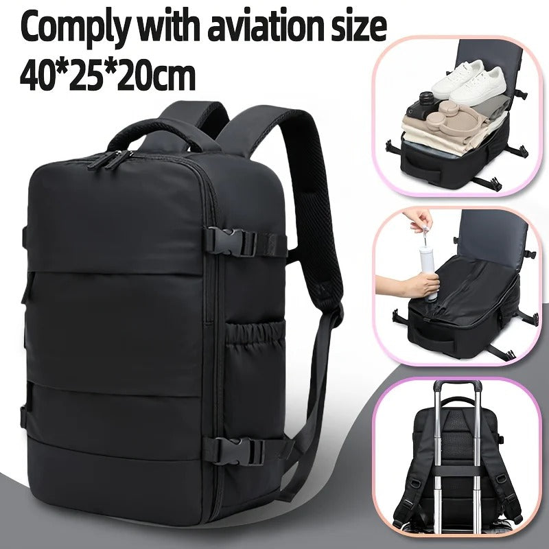 Vacuum Compression Travel Backpack