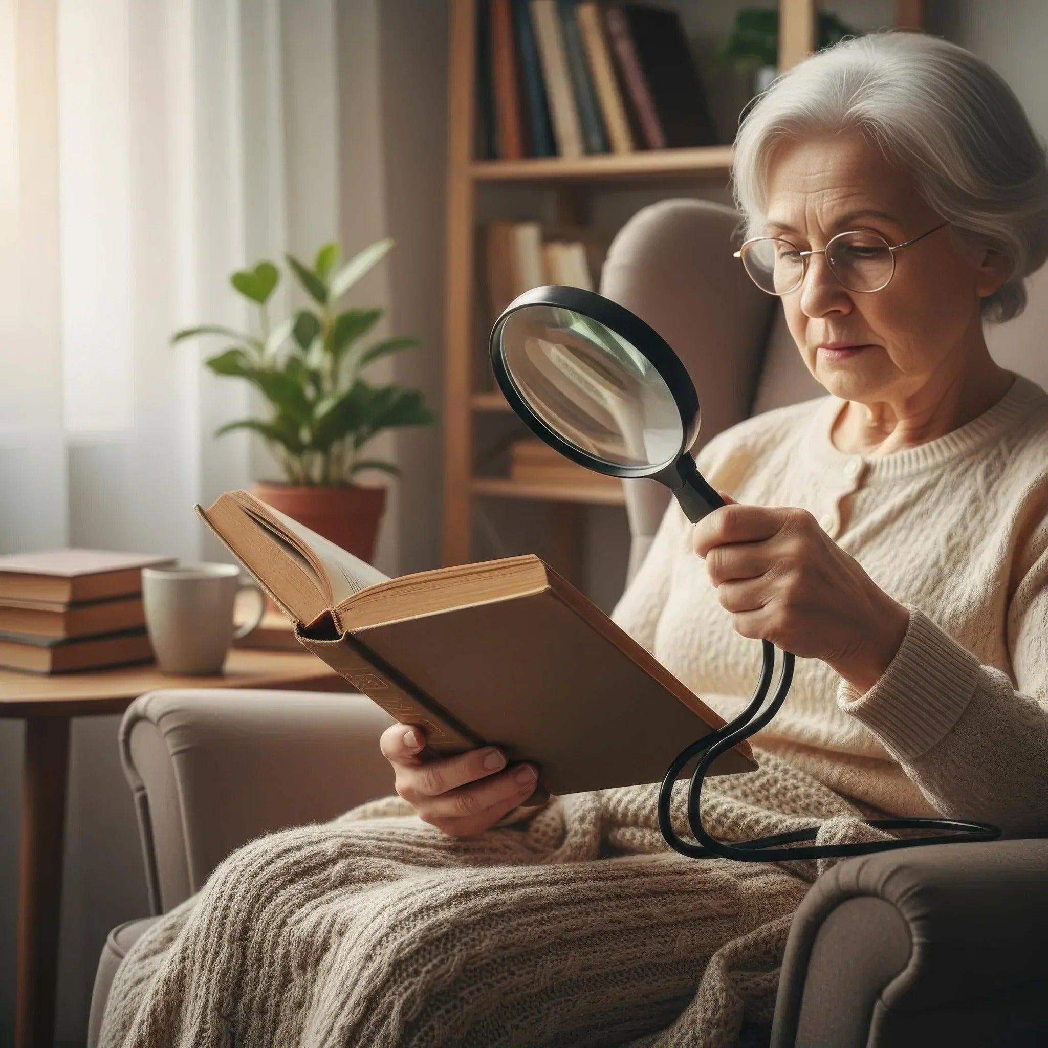 Hands-Free Neck Magnifier (5x)