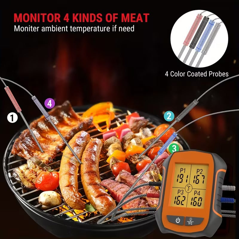 Wireless Dual-Probe Meat Thermometer
