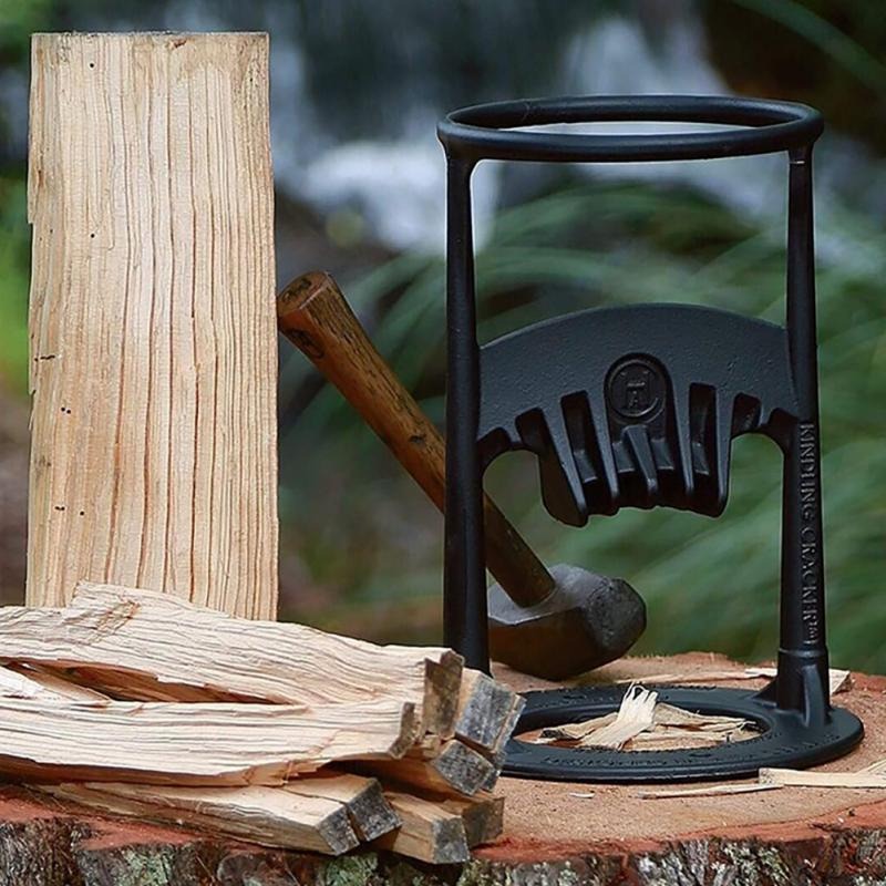 Manual Steel Log Splitter