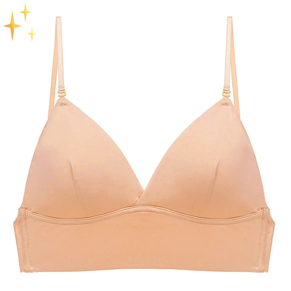 Invisible Backless Bra with Adjustable Straps
