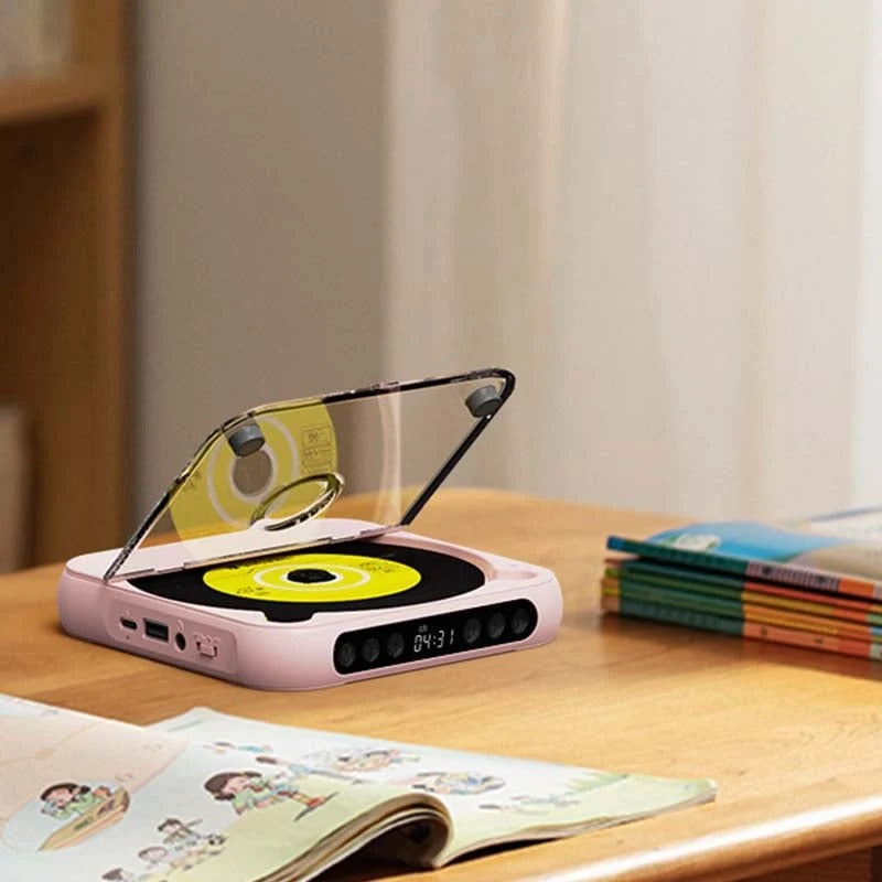 Compact Portable CD Player with Bluetooth