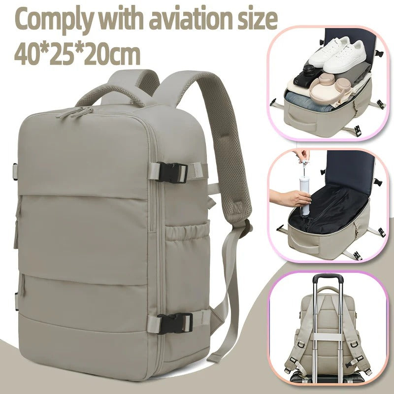 Vacuum Compression Travel Backpack