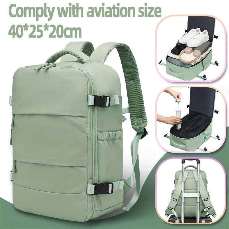 Vacuum Compression Travel Backpack