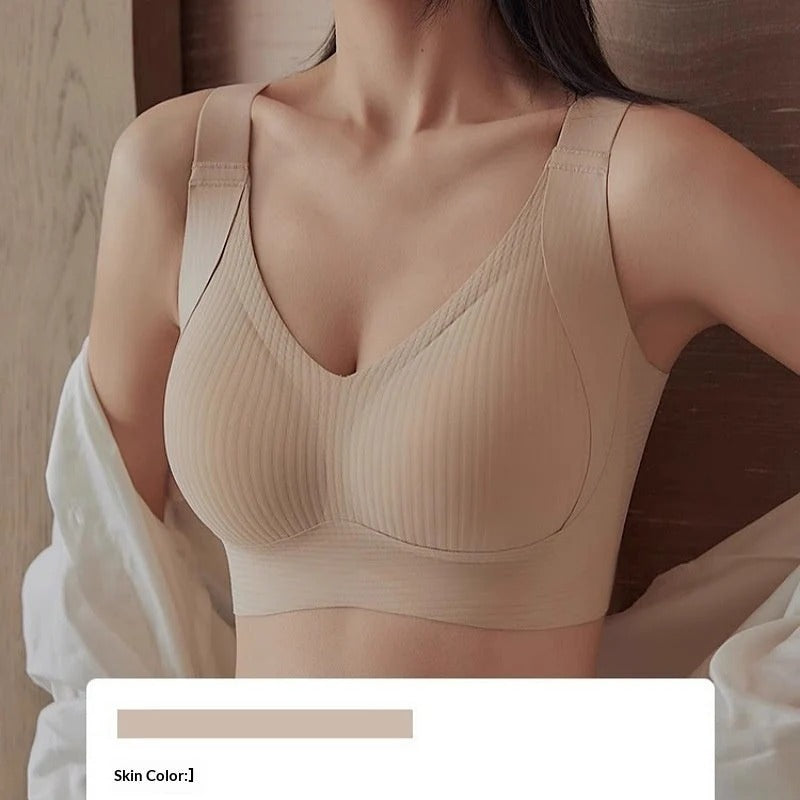 Seamless Wireless Sport-Style Bralette