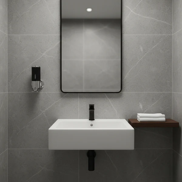 Wall-Mounted Brass Soap Dispenser