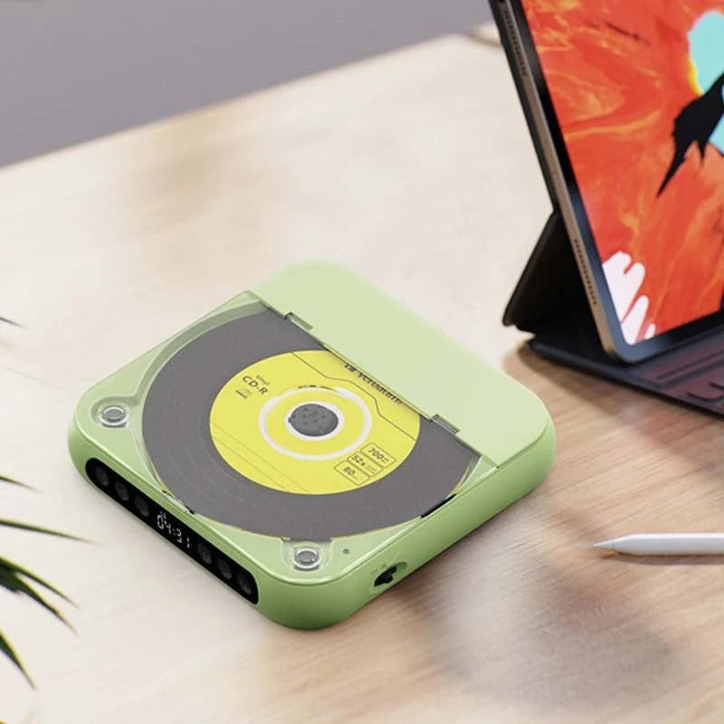 Compact Portable CD Player with Bluetooth