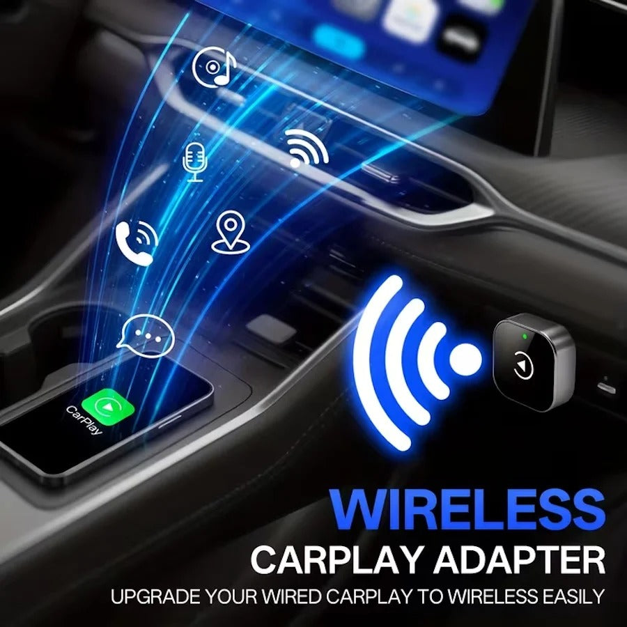 Wireless Phone Mirroring Car Adapter
