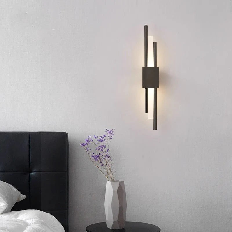 Slim Vertical LED Wall Light