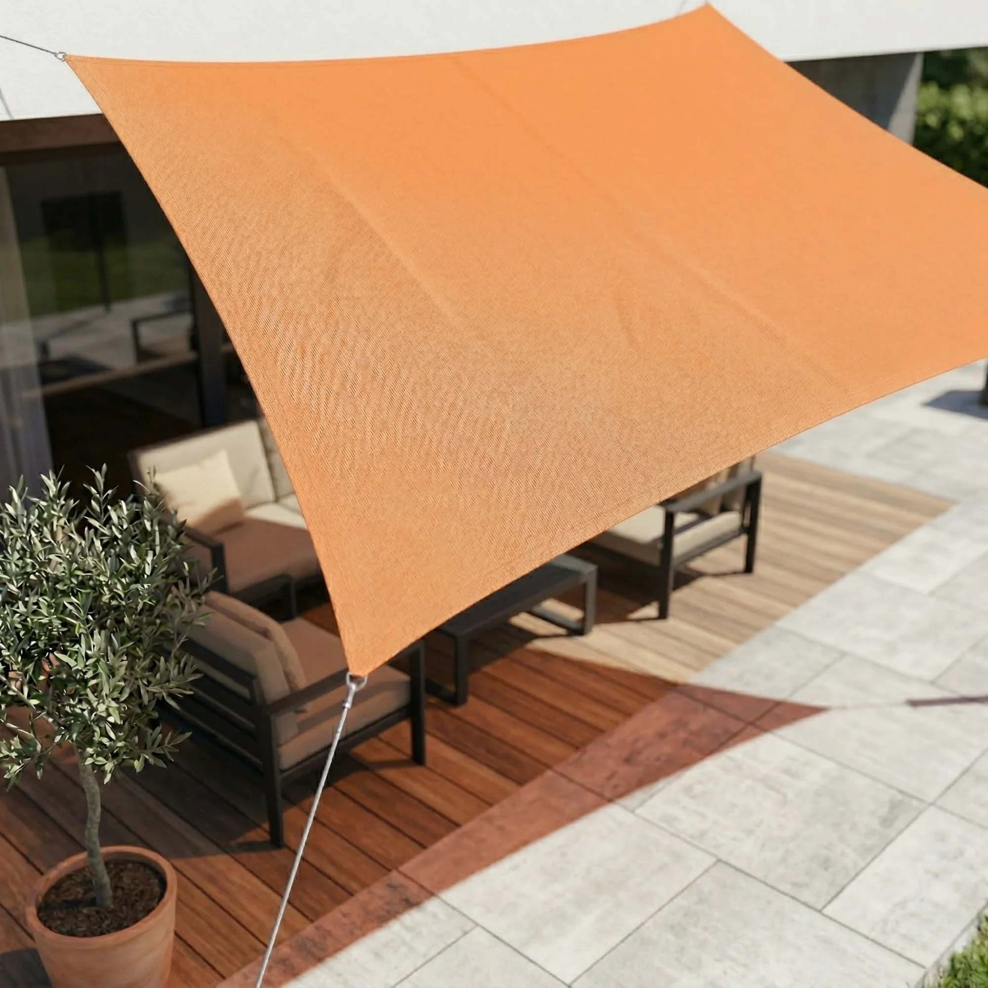 Waterproof Rectangular Shade Sail