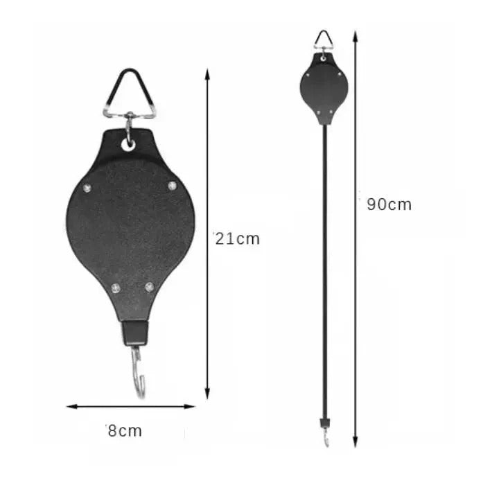 Height-Adjustable Plant Hanger Set (2-Pack)