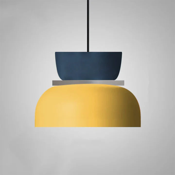 Nordic Colorful Macaron Metal Pendant Light for Living Room