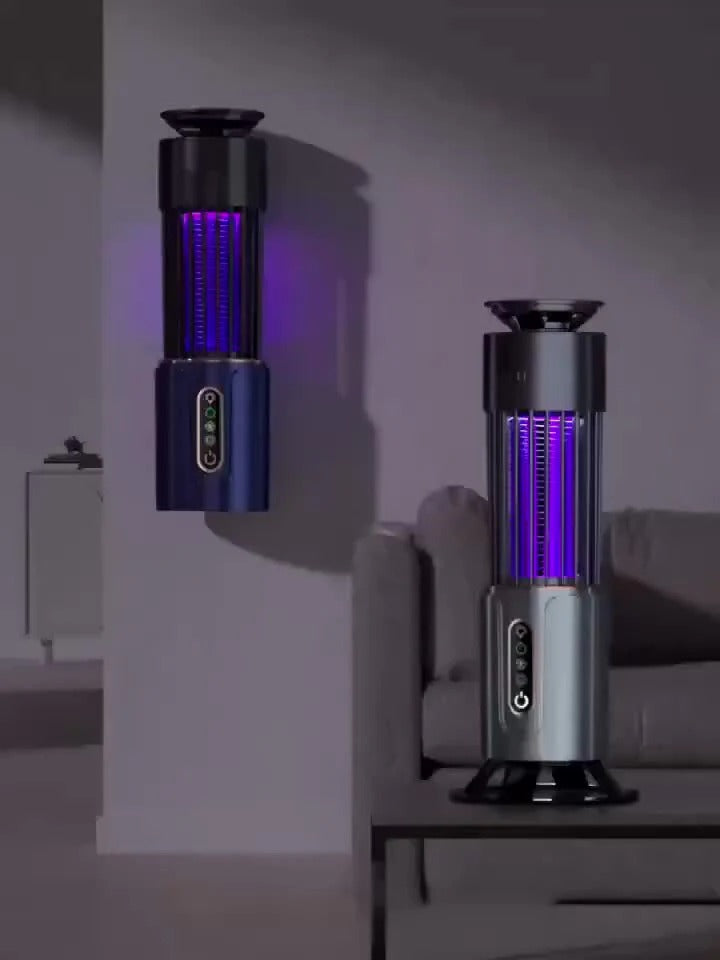 Automatic Mosquito Lamp with Silent Insect Trap
