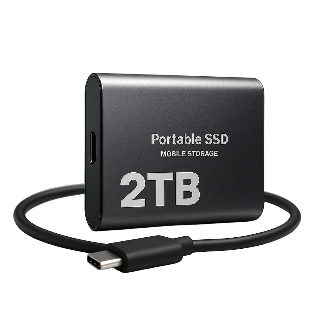 Portable External SSD 2 TB USB-C