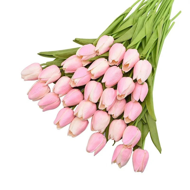 31-Piece Artificial Tulip Bunch
