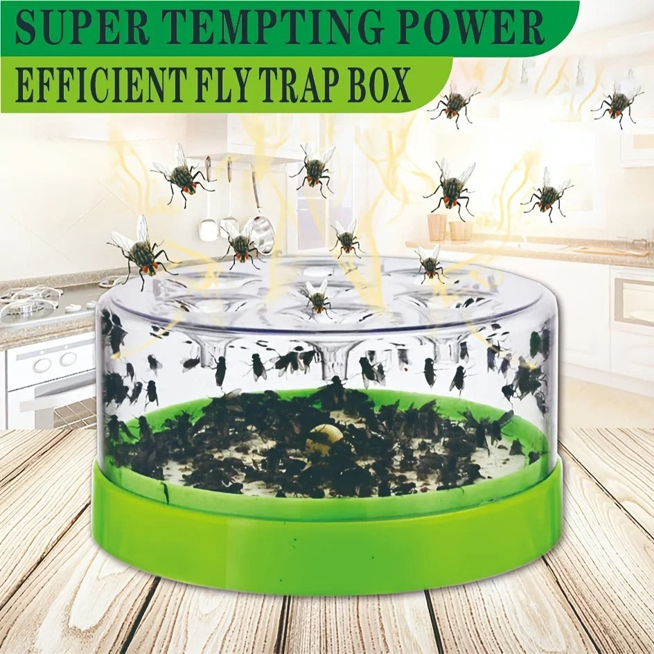 Reusable 7-Entrance Fly Trap