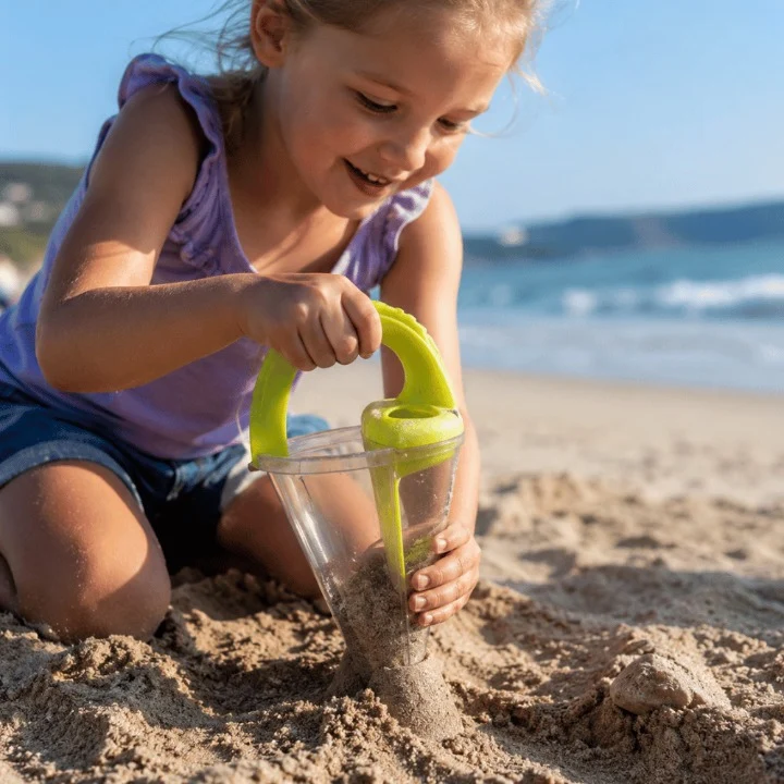 Foldable Sandcastle Sculpting Tool