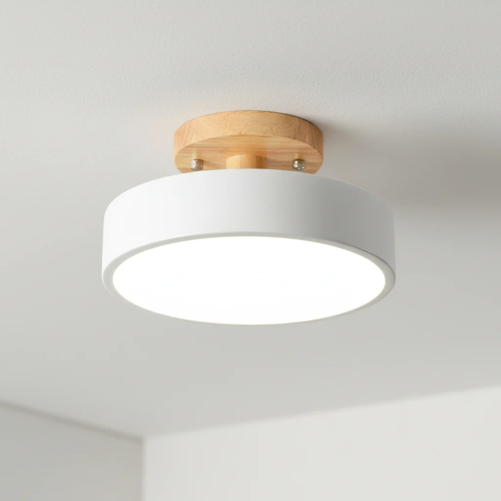 Flush Mount Ceiling Light Scandinavian LED Design
