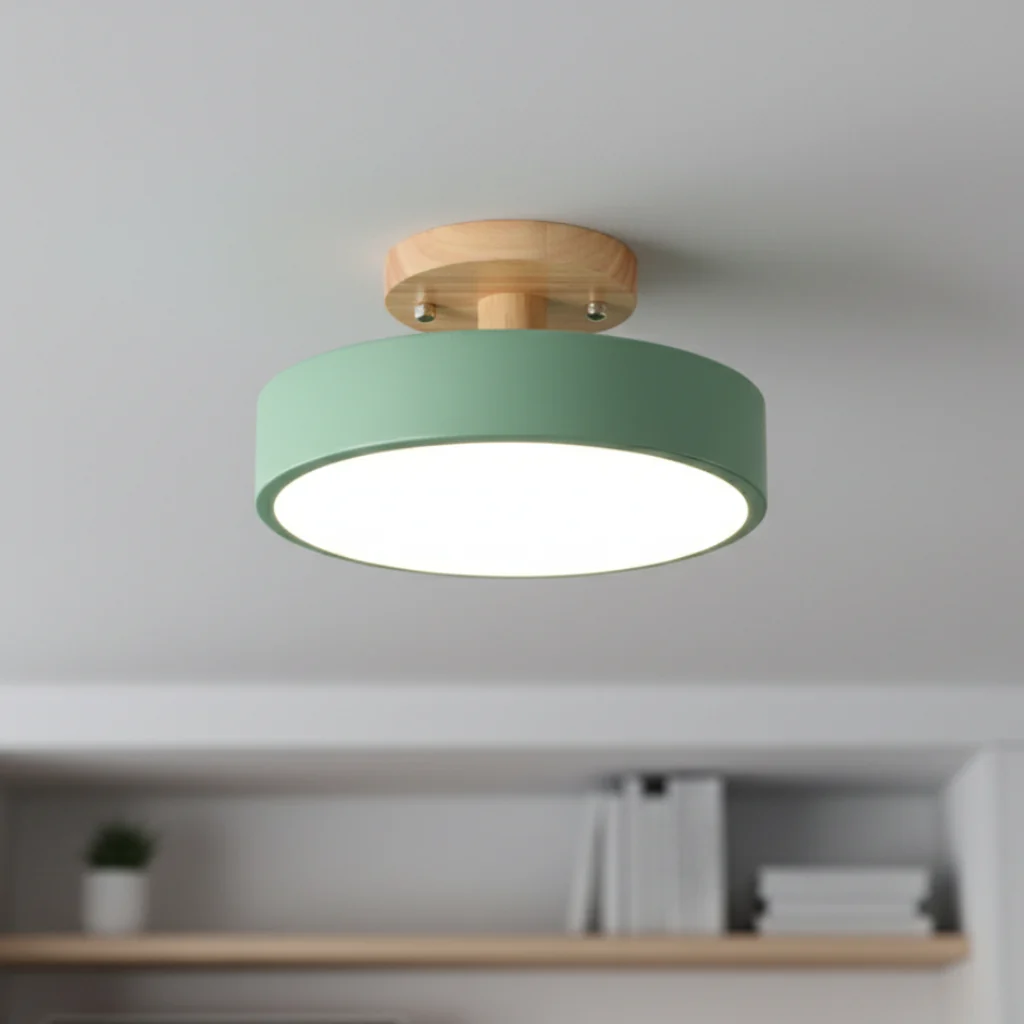 Flush Mount Ceiling Light Scandinavian LED Design