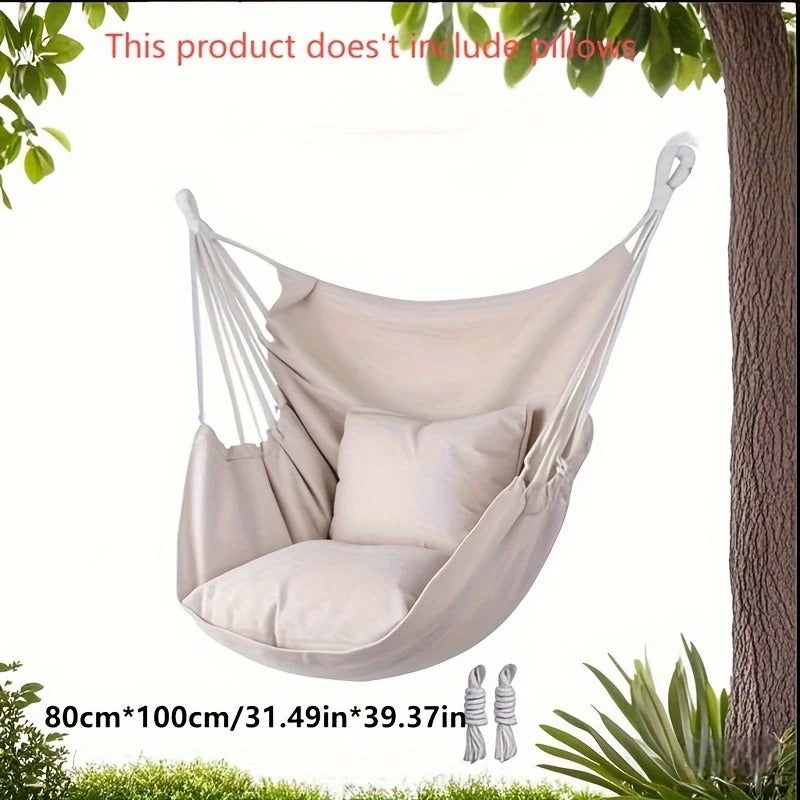 Outdoor Camping Hammock with Hanging Ropes