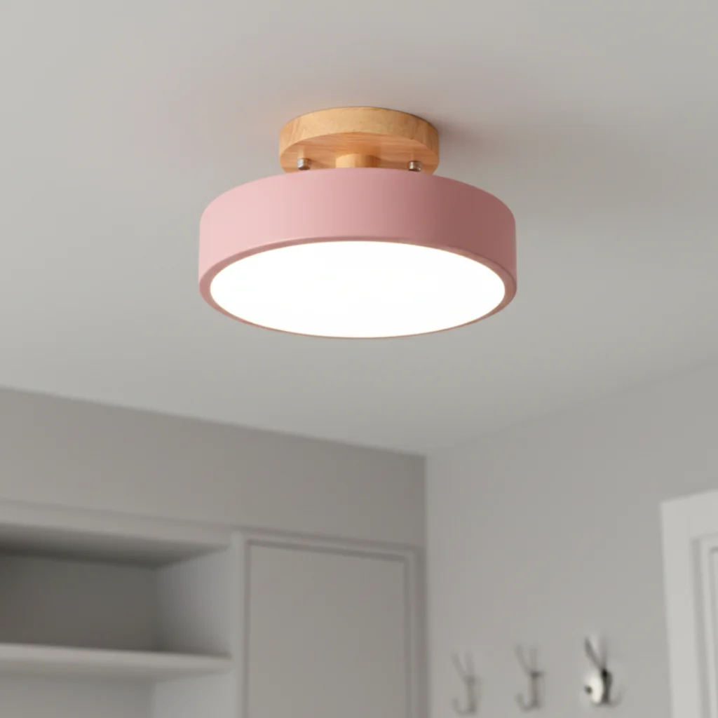 Flush Mount Ceiling Light Scandinavian LED Design