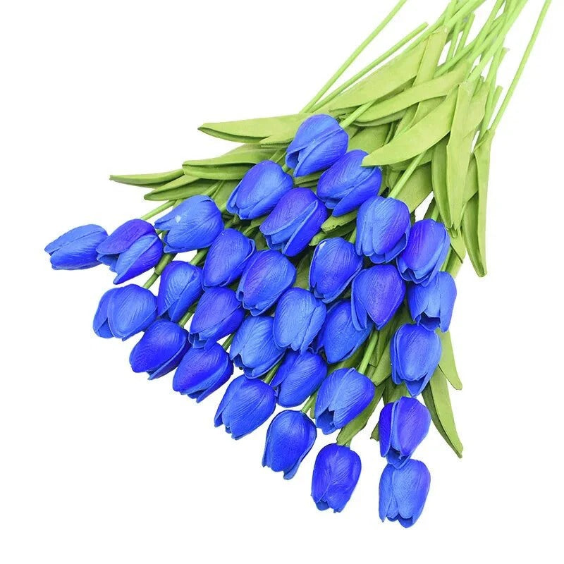 31-Piece Artificial Tulip Bunch