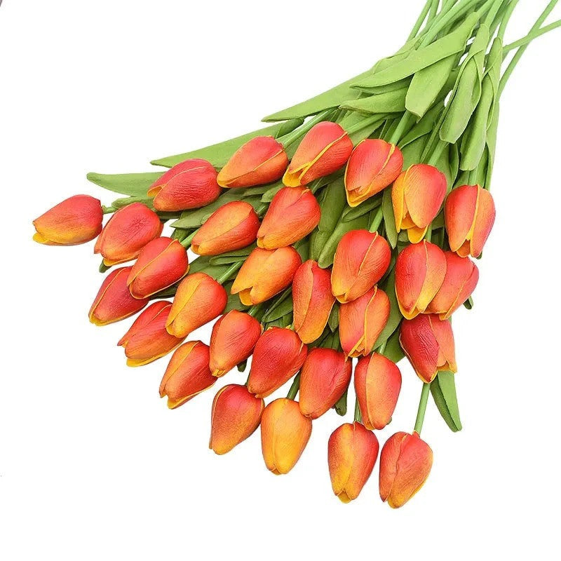 31-Piece Artificial Tulip Bunch