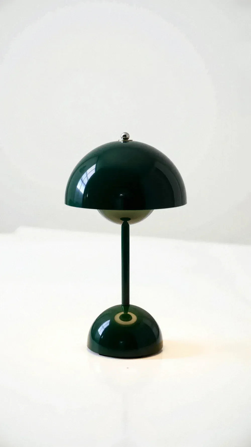 Minimalist Wireless Rechargeable LED Table Lamp with Touch Dimming for Bedroom