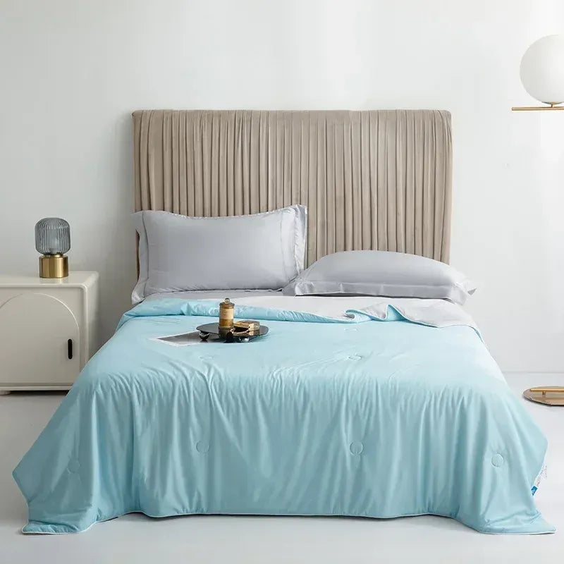 Cooling Ice Silk Summer Blanket