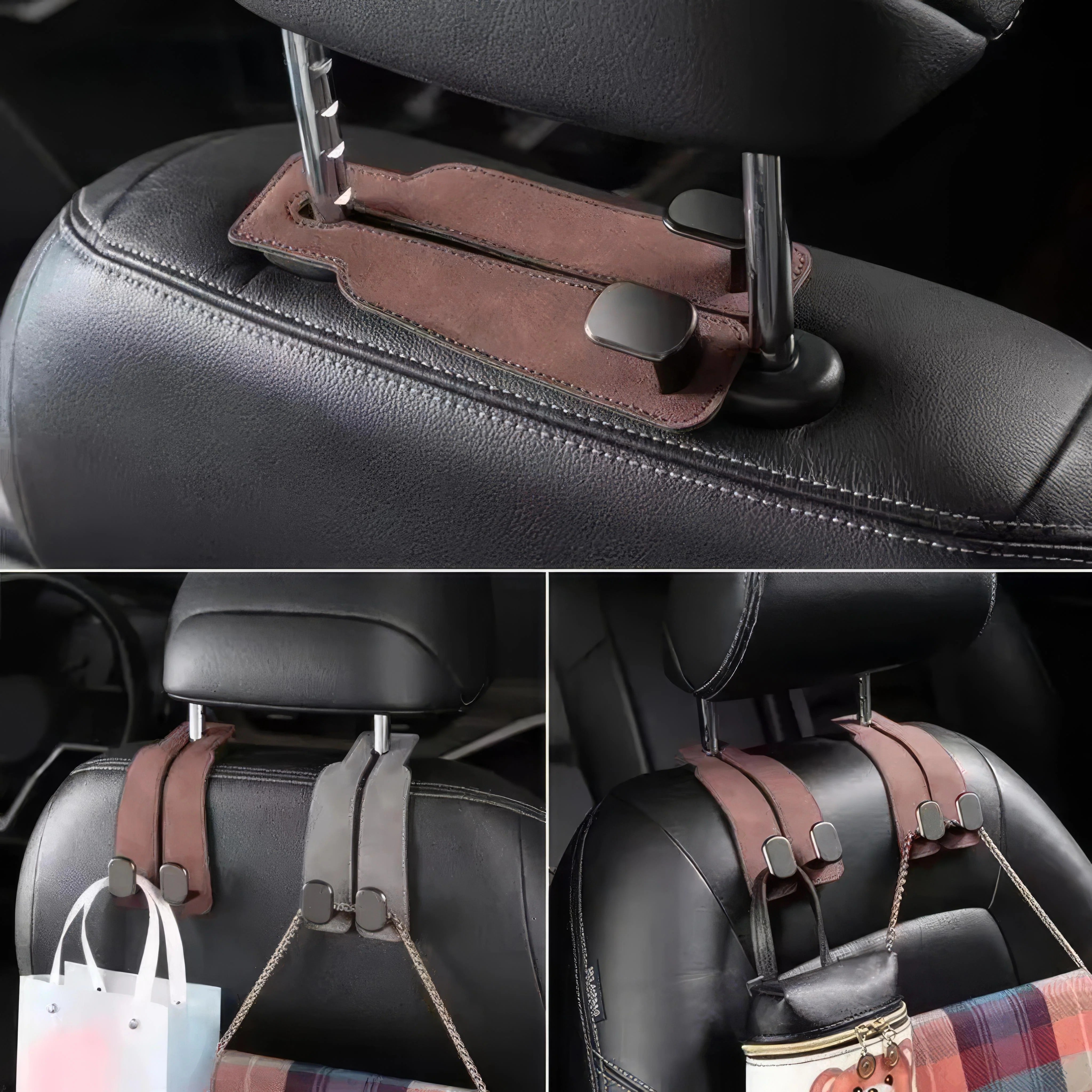 Car Headrest Storage Hooks (Set of 2)