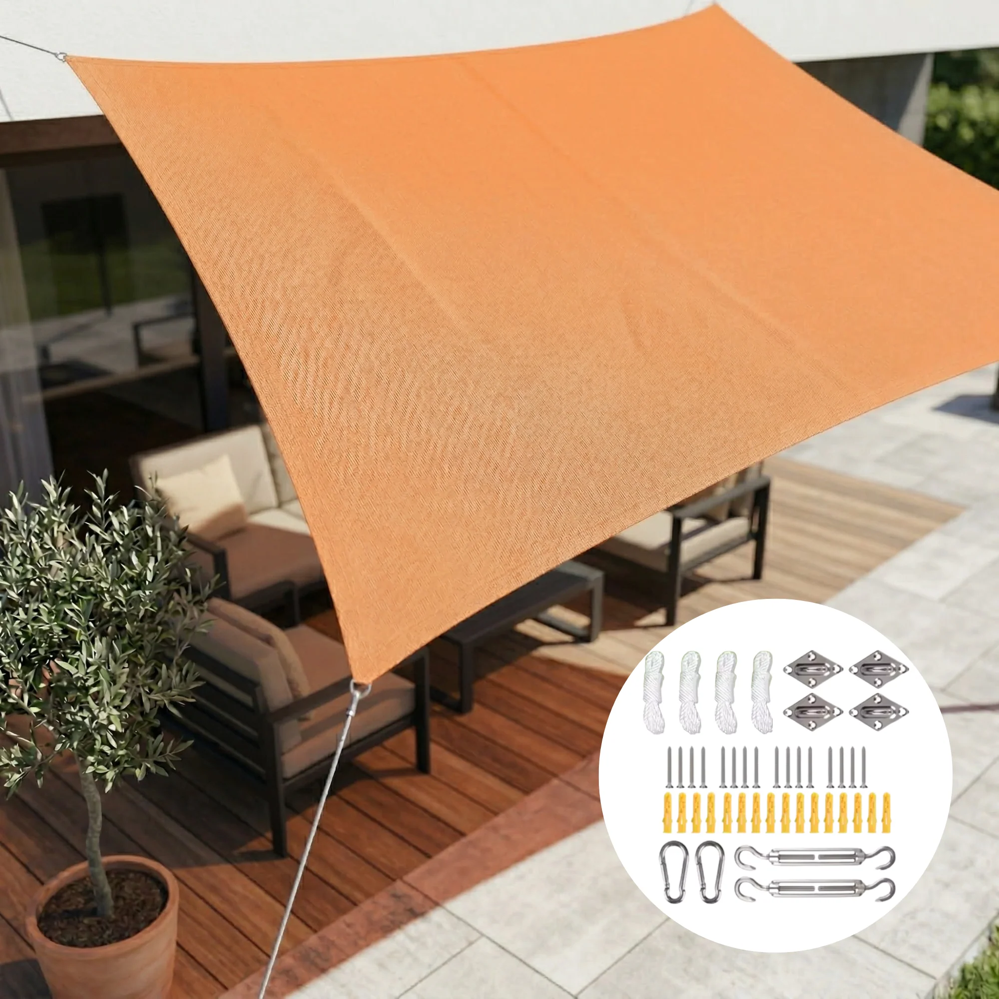 Waterproof Rectangular Shade Sail